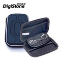 DigiStone 硬碟收納包 3C多功能防震硬殼收納包/硬碟收納包(適2.5吋硬碟/行動電源/相機/記憶卡/3C產品)-藍色x1PCS