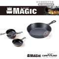 探險家戶外用品㊣RV-IRON030-4 MAGIC 迷你系列 迷你鑄鐵圓形煎盤10.5CM 長柄圓盤4吋 迷你煎鍋炒鍋 迷你鑄鐵鍋/荷蘭鍋 免開鍋