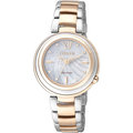 CITIZEN L 星空下的諾言光動能時尚優質女性腕錶-半金-EM0335-51D