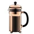 丹麥 Bodum 金銅色-黑頭-1928-18 1L 8 cup CHAMBORD Coffee Maker 法式濾壓壺 法式濾壓咖啡壺