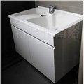 新時代衛浴 80 公分人造石洗衣槽浴櫃組 80 cm 固定洗衣板 浴櫃訂製 h 380