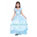 G-0219夢幻藍彩公主化妝舞會表演造型服(M,L,XL)