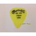 立昇樂器 Martin 彈片 Pick 撥片 黃色 吉他PICK MARTIN (0.73mm) 美國製 20元/片