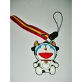 aaL皮商.(企業寶寶公仔娃娃)全新2009年發行哆啦A夢(Doraemon)十二生肖牛造型公仔吊飾!/6房樂箱77/-P
