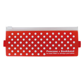日本 B6筆記夾鏈袋-紅色(PBD-B6-RD) 代官山選物