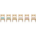 【劍聲幼教】【二代彩色樺木椅】幼稚園、托兒所、幼兒園、課桌椅、椅子、桌子