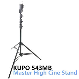 河馬屋 KUPO 543MB 複合式頭部帶水平調節白鐵方管燈架 收納高度 145cm 工作高度 140~420cm