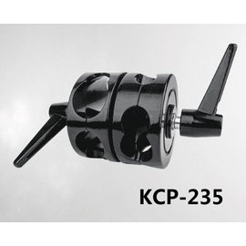 河馬屋 KUPO KCP-235 雙圓頭橫桿夾 可夾管徑 20mm 25mm 30mm 35mm
