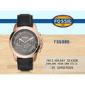 CASIO 時計屋 FOSSIL手錶 FS5085 男錶 石英錶 皮革錶帶 防水 礦石鏡面 全新 保固一年 開發票