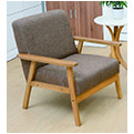 【南洋風休閒傢俱】設計單椅-西施沙發 木製單人沙發椅 北歐沙發 設計師沙發(501-15)
