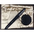 日本 寫樂 SAILOR 筆王 KOP 1911 Ebonite 圓頭黑硬膠銀夾鋼筆(11-9704) 附精美木頭禮盒
