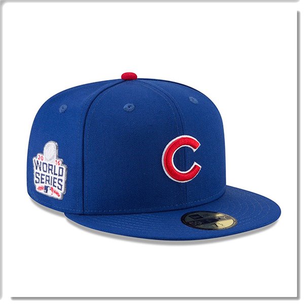 【ANGEL NEW ERA】NEW ERA MLB 2006 芝加哥 小熊 世界大賽 紀念帽 寶藍色 59FIFTY