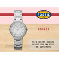 CASIO 時計屋 FOSSIL手錶 ES3282 女錶 石英錶 不鏽鋼錶帶 防水 防刮礦物 (另有ES3284)