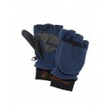 Wildland 荒野 中性防風保暖翻蓋手套 OA32005-72深藍色