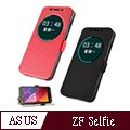【YANGYI揚邑】ASUS Zenfone Selfie ZD551KL 5.5吋 金沙幾何線紋側立休眠磁扣皮套