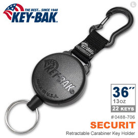 【詮國】KEY-BAK 美國經典鑰匙圈 - Securit 36 超級負重伸縮鑰匙圈 - 0488-706