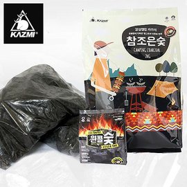 ├登山樂┤韓國KAZMI 高級紅木炭2Kg(附椰殼起火種) # K6T3G002