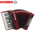 【全方位樂器】HOHNER BravoII48 A16532 獨奏手風琴-紅色