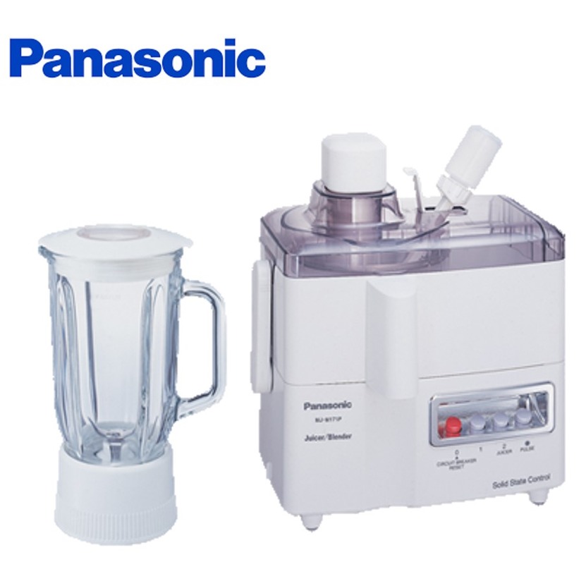 Panasonic 國際牌 1000mL二合一 果榨汁機/果汁機 MJ-M171P