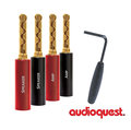 視紀音響 AudioQuest 美國 SureGrip 100 BFA/Banana 香蕉 鯊魚 喇叭接頭 鍍金/鍍銀 8入 公司貨