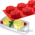 義大利 Pavoni 多連矽膠模 玫瑰花 花朵造型 巧克力模 蛋糕模 慕斯模 果凍模 點心模 PV FR056