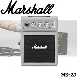 【非凡樂器】『Marshall MS-2J 迷你電吉他音箱』MS2J / 攜帶式音箱 小音箱