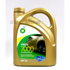 【易油網】BP 5W30 VISCO 7000 高效能 合成機油 4L
