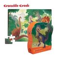 【美國 Crocodile Creek】大型地板拼圖系列-恐龍王國(36片)