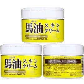 +東瀛go+(特價) 日本 ROLAND 馬油保濕乳霜 220g 大容量 乾燥肌對策 全身適用 日本進口 冬季救星