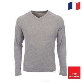 法國【EiDER】男保暖排汗機能型V領排汗衣 / EIT1692