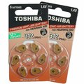 TOSHIBA東芝312空氣助聽器電池6入/組(PR41)(2卡12入)