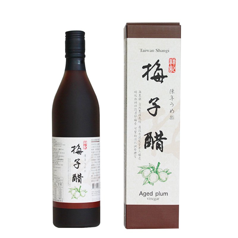 【祥記】陳年梅子醋(600ml/瓶)