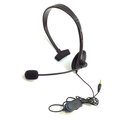 PS4用頭戴式單耳麥 線控音量調整 單邊耳機麥克風適用於Sony PS4遊戲團隊作戰聯繫