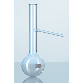 《德國 DWK》德製 DURAN 蒸餾燒瓶(Engler) 150ML 實驗儀器 玻璃容器
