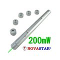 NOVASTAR-NS508 六合一多功能滿天星專業綠光雷射筆(200mW)