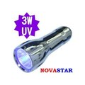 NOVASTAR T1203UV 3W高功率 防水-防撞-UV LED驗鈔燈手電筒