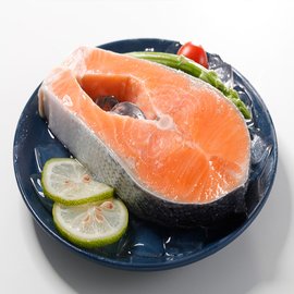 【華得水產】特大鮭魚片3件組(350g/片)