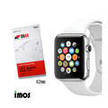 iMos Apple Watch(42mm)第一代 非滿版超抗潑水疏油效果保護貼-兩入