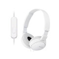SONY MDR-ZX110AP 白色 簡約摺疊 耳罩式耳機 線控通話 ★送收納袋★