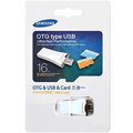 SAMSUNG 三星 16G 16GB MicroSD UHS-1 OTG &amp;USB&amp;CARD 高速隨身碟 三合一讀卡機