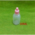 【五旬藝博士】塑膠容器 30ML 粉紅蓋 滴管滴瓶 胖胖瓶 尖嘴瓶