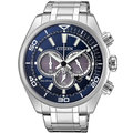 CITIZEN 宇宙征服者光動能計時運動優質腕錶-藍面-CA4330-81L