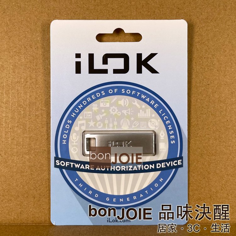 美國進口 新款三代 Pace iLok 3 USB Key Software Authorization Device 軟體授權 (全新封裝) iLok3
