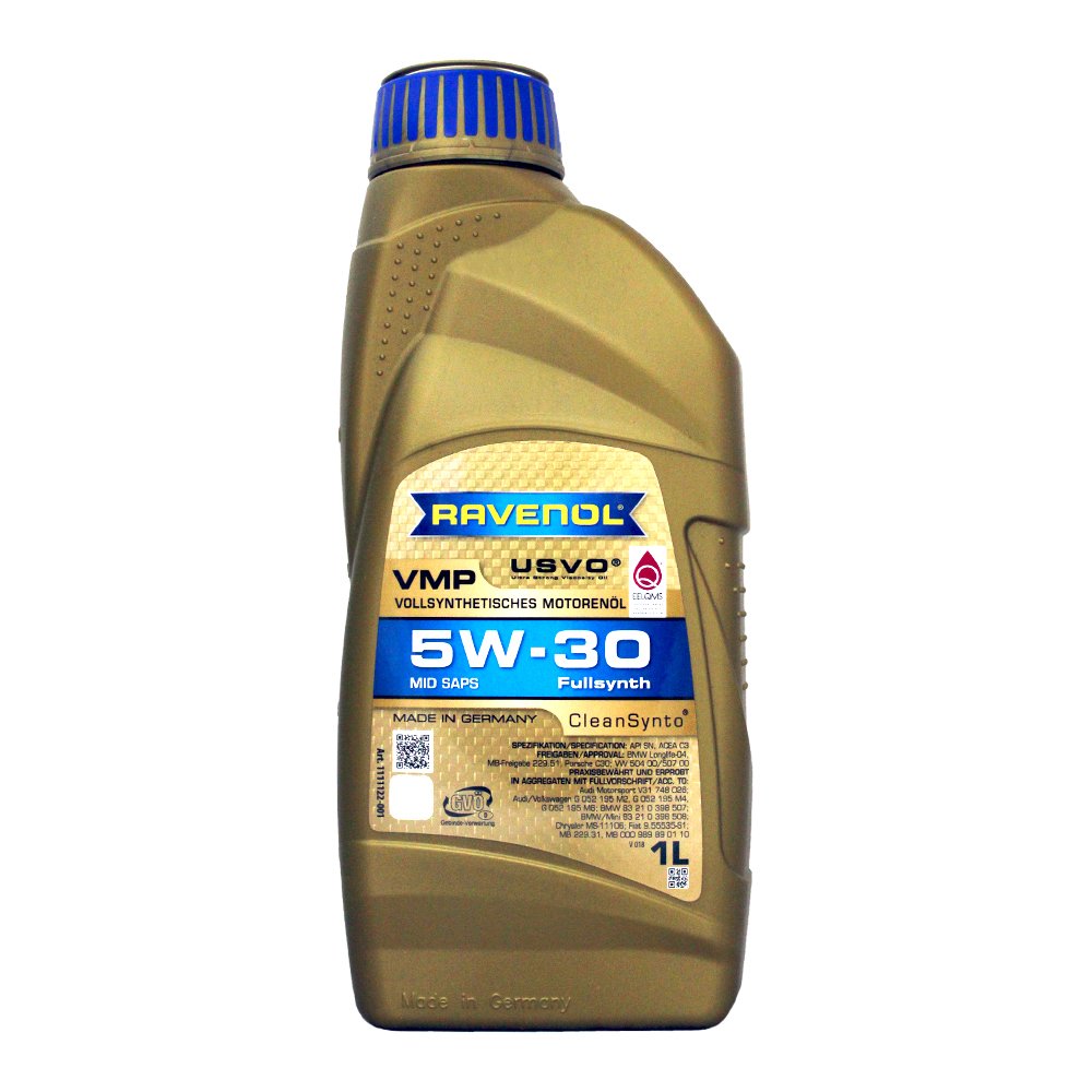 【易油網】RAVENOL VMP 5W30 全合成機油
