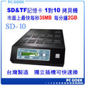 ☆軒揚Pc goex☆ 宏積 COPYKING SD-10 1對10 SD Micro SD 拷貝機 對拷機