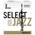亞洲樂器 Rico Jazz Select Soprano Sax 高音薩克斯風 竹片 2M (新包裝 10片裝 )、Soprano/高音