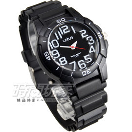 LOTUS 時尚錶 立體浮雕數字繽紛馬卡龍圓錶 男錶 女錶 防水手錶 數字錶 兒童錶 TP2107M-01黑白