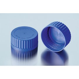 《德國 DWK》DURAN 德製 GLS80 藍色螺旋蓋【1個】 血清瓶用蓋 實驗儀器 塑膠製品