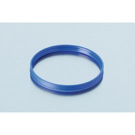 《德國 DWK》DURAN 德製 GLS80 血清瓶用環【1個】 藍色實驗儀器 塑膠製品