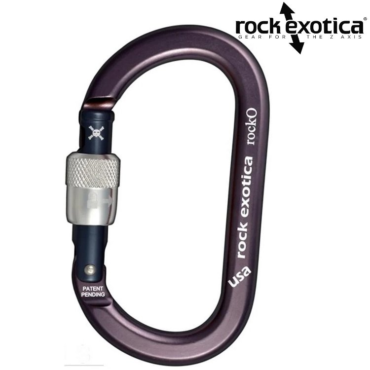 Rock Exotica rockO Screw-Lock O型有鎖鉤環/O型環/手動鎖勾環 C3 S